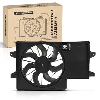 Engine Radiator Cooling Fan Assembly with Shroud for Ford Focus 2008-2011 2.0L