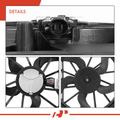 Engine Radiator Cooling Fan Assembly for 2009 Mercury Sable