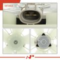 Single Radiator Cooling Fan with Shroud Assembly for 2002 Toyota Echo