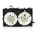 Dual Radiator Cooling Fan with Shroud Assembly for Toyota Prius 04-09 L4 1.5L