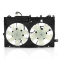 Single AC Condenser Fan Assembly with Shroud for Mitsubishi Galant 2004-2009 V6 3.8L