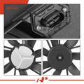 Engine Radiator Cooling Fan Assembly with Shroud for 2010 Cadillac SRX