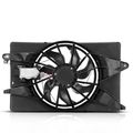 Radiator Cooling Fan Assembly with control module for 2015 Jeep Cherokee