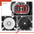 Engine Radiator Cooling Fan Assembly with Shroud for 2007 Honda Civic