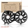 Radiator Cooling Fan Assembly with controller for 2009 Nissan 370Z