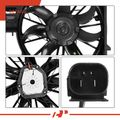 Radiator Cooling Fan Assembly with Controller for 2004 BMW X5