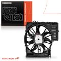 Radiator Cooling Fan Assembly with Controller for 2004 BMW X5