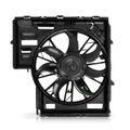 Radiator Cooling Fan Assembly with Controller for 2004 BMW X5