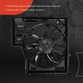 Radiator Cooling Fan Assembly with Controller for 2004 BMW X5