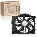 Radiator Cooling Fan Assembly with brushless motor for 2012 BMW 328i xDrive