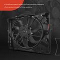 Radiator Cooling Fan Assembly with brushless motor for 2012 BMW 328i xDrive