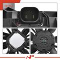 Radiator Cooling Fan Assembly with brushless motor for 2012 BMW 328i xDrive