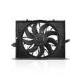 Radiator Cooling Fan Assembly with brushless motor for BMW E60 E63 E64 E65 5-Series