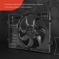 Radiator Cooling Fan Assembly with brushless motor for 2016 Volkswagen e-Golf