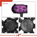 Radiator Cooling Fan Assembly with brushless motor for 2016 Volkswagen e-Golf