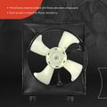 Single AC Condenser Fan Assembly with Shroud for Mitsubishi Diamante 1997-2003