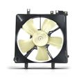 Single Radiator Cooling Fan with Shroud Assembly for Subaru Outback 01-04