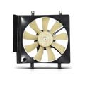 Single AC Condenser Fan with Shroud Assembly for Subaru Outback 2001-2004