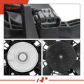 Right AC Condenser Cooling Fan Assembly with Shroud for 2016 Honda Fit