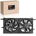 Dual Radiator Cooling Fan with Shroud Assembly for Buick Terraza Chevy Pontiac 05-06