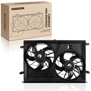 Dual Fan Assembly without Controller for Buick Enclave Chevrolet GMC Acadia