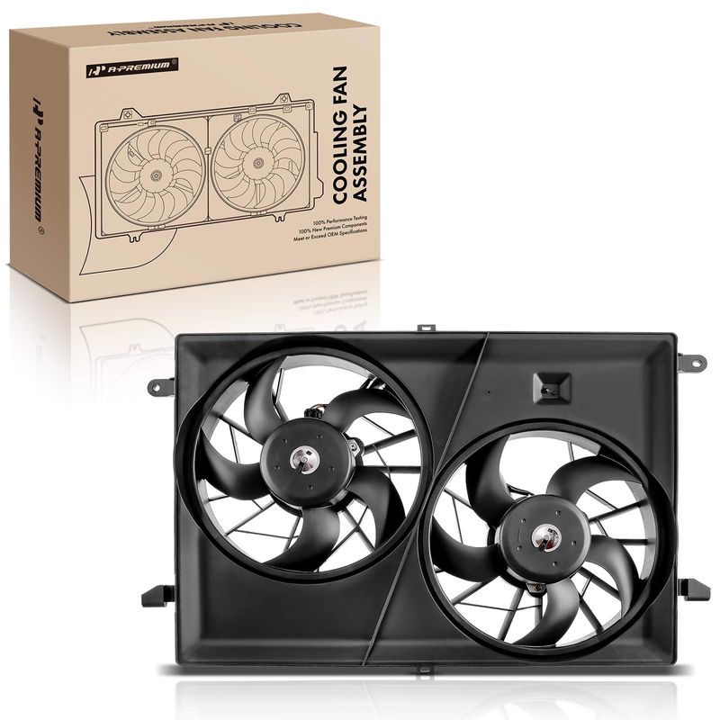 Dual Fan Assembly without Controller for 2012 Chevrolet Traverse