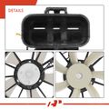 Dual Radiator Cooling Fan Assembly for 2012 Subaru Outback