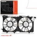 Dual Radiator Cooling Fan Assembly for 2012 Subaru Outback