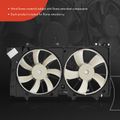 Dual Radiator Cooling Fan Assembly for 2012 Subaru Outback