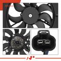 Dual Radiator Cooling Fan Assembly with Shroud for 2011 Mazda 6