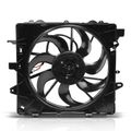 Single Radiator Fan with Brushless Motor Assembly for Cadillac CTS 14-19