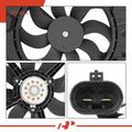 Radiator Cooling Fan Assembly with Shroud for 2017 Fiat 500L