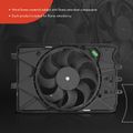 Radiator Cooling Fan Assembly with Shroud for 2017 Fiat 500L