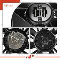 Single Radiator Cooling Fan Assembly with Brushless Motor & Shroud for 2018 Cadillac CT6