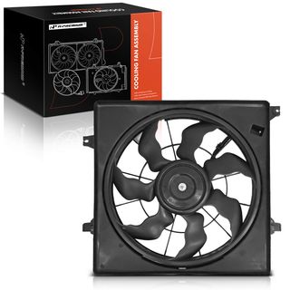 Radiator Cooling Fan Assembly with Shroud for Kia Sorento 2016-2018 L4 2.0L