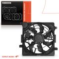 Radiator Cooling Fan Assembly with Shroud for 2017 Hyundai Tucson