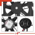 Dual Radiator & Condenser Fan Assembly with Shroud for 2015 Chevrolet Volt