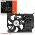 Radiator Cooling Fan Assembly with Shroud for 2017 Mini Cooper Countryman