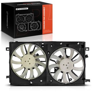 Dual Radiator Cooling Fan Assembly with Brushless for Toyota Prius Prime 17-22