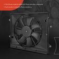 Radiator Cooling Fan Assembly for 2018 Honda Civic