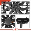 Radiator Cooling Fan Assembly with Shroud for 2018 Porsche Cayenne