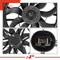 Radiator & Condenser Fan Assembly with Brushless for 2021 Ram 1500