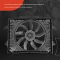 Radiator & Condenser Fan Assembly with Brushless for 2021 Ram 1500