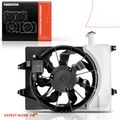 Radiator Cooling Fan Assembly with Control Module for 2018 Kia Forte