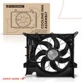 Single Engine Radiator Cooling Fan Assembly with Brushless Motor for 2009 Volvo XC90