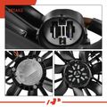 Single Radiator Cooling Fan Assembly with Brushless Motor for 2021 Volvo XC40