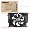 Single Radiator Cooling Fan Assembly with Brushless Motor for 2021 Volvo XC40