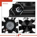 Single Radiator Cooling Fan Assembly with Brushless Motor for Volvo S90 2017 XC90 17-21