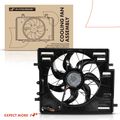 Single Radiator Cooling Fan Assembly with Brushless Motor for Volvo S90 2017 XC90 17-21