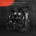 Single Radiator Cooling Fan Assembly with Brushless Motor for Volvo S90 2017 XC90 17-21